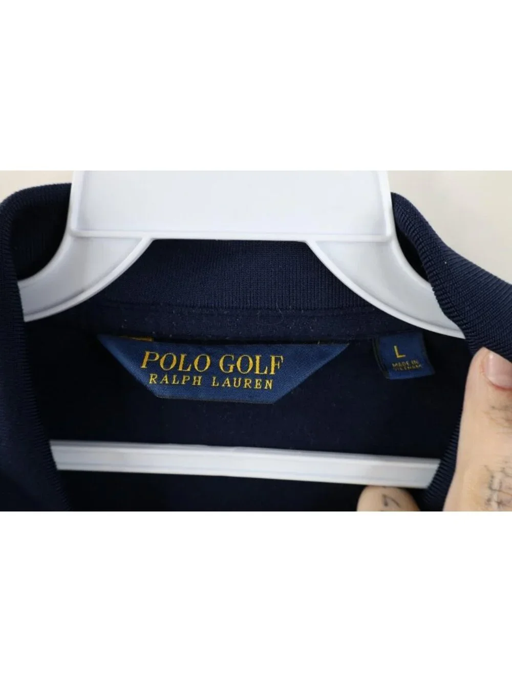 Vintage Y2K Polo Golf Ralph Lauren Mens Large Soft Cotton Touch Long Sleeve Polo
